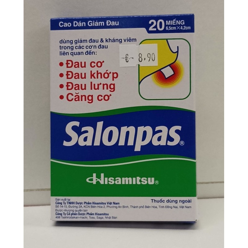 Salonpas-patch anti douleur