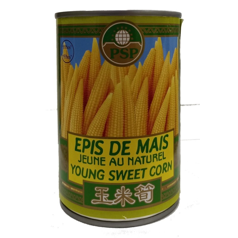 Epis de maîs jeune