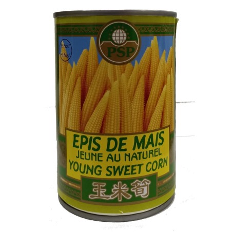 Epis de maîs jeune