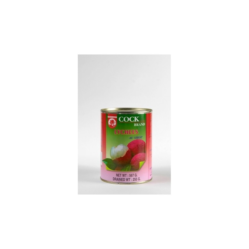 Lychee au sirop Cock Brand