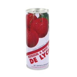 Boisson à base de jus de fruit lychee