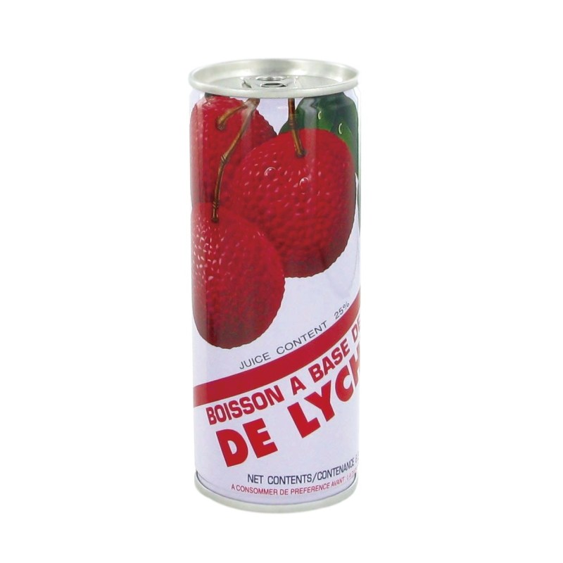 Boisson à base de jus de fruit lychee