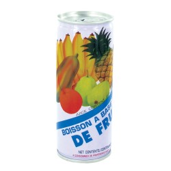 Boisson à base de jus de multifruits