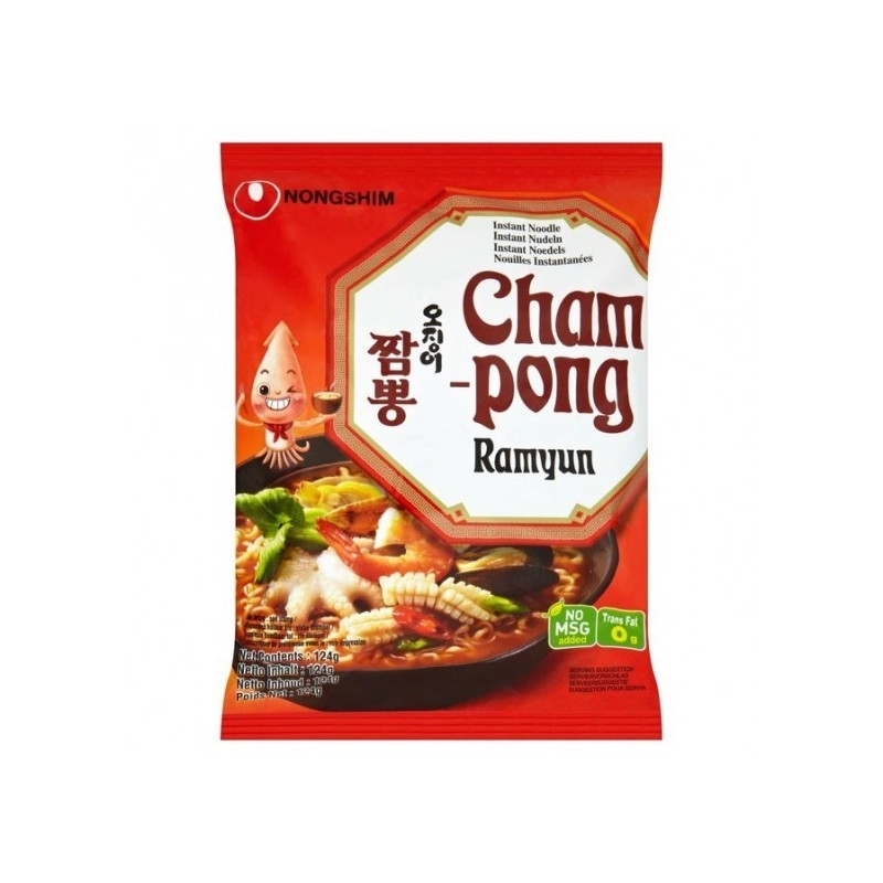 Nouille instantanee cham pong ramyun nongshim